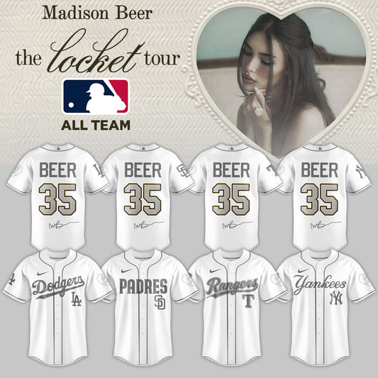 .Baseball US x Madison Beer The Locket Tour Jersey