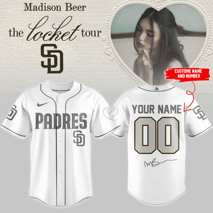 .Baseball US x Madison Beer The Locket Tour Jersey (Custom Name & Number)