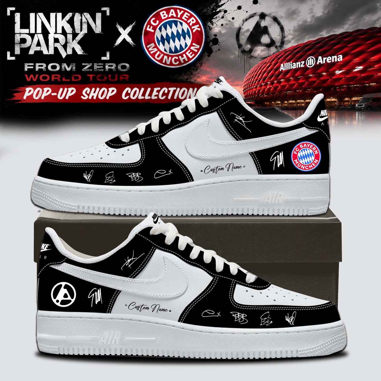 Linkin Park x FC Bayern München Shoes 15