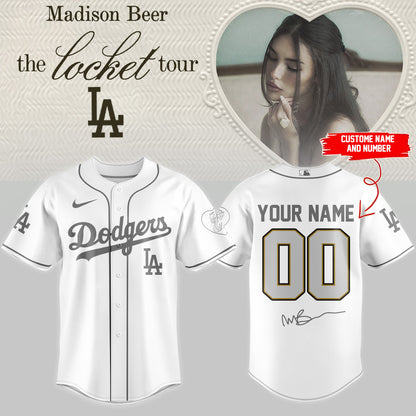 .Baseball US x Madison Beer The Locket Tour Jersey (Custom Name & Number)