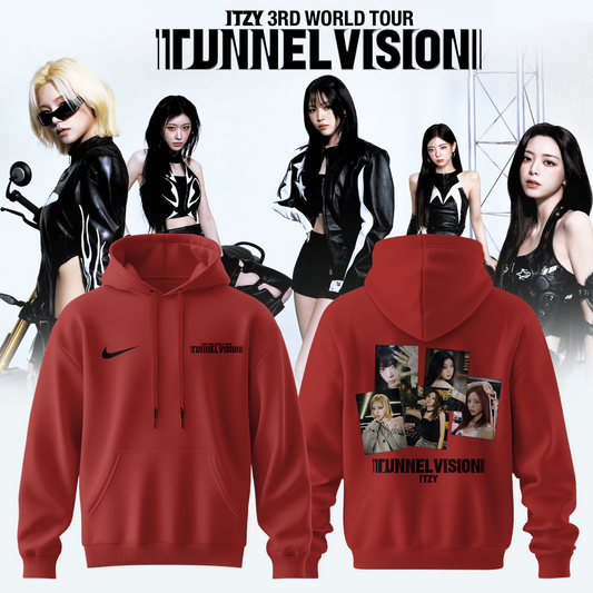 ,,ITZY “Tunnel Vision” World Tour 2026 Limited Edition Signature – Hoodie