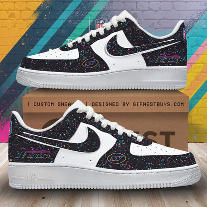 New York Jets Crucial Catch 2025 Air Force 1 Shoes