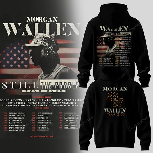Morgan Wallen – Still The Problem Tour 2026 v3 Hoodie