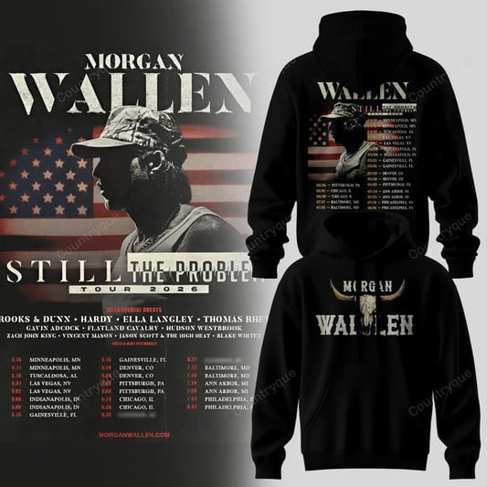 Morgan Wallen – Still The Problem Tour 2026 v1 Hoodie