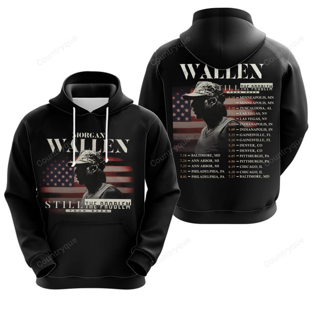 Morgan Wallen – Still The Problem Tour 2026 v4 Hoodie