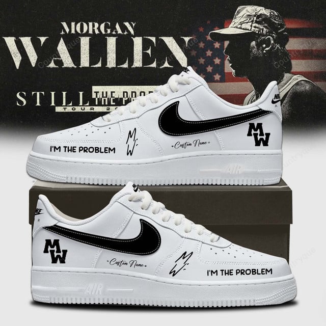 Custom Name - Morgan Wallen – Still The Problem Tour 2026 v3 AF1 Shoes