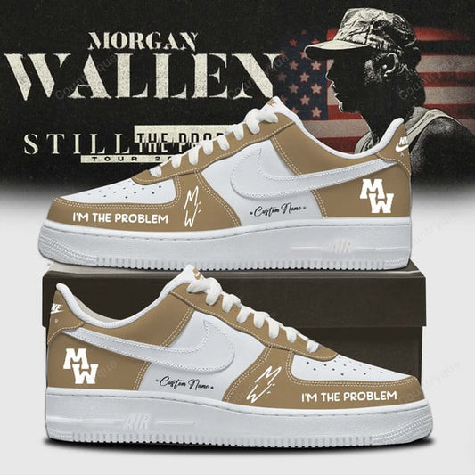 Custom Name - Morgan Wallen – Still The Problem Tour 2026 v4 AF1 Shoes