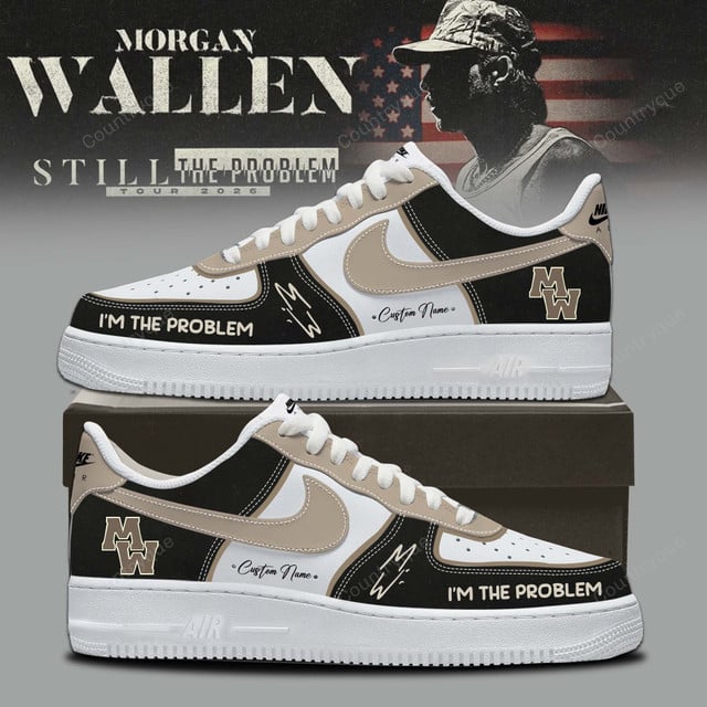Custom Name - Morgan Wallen – Still The Problem Tour 2026 v6 AF1 Shoes