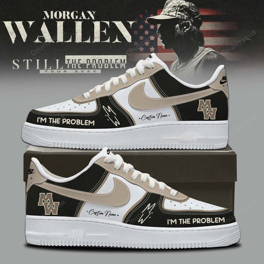 Custom Name - Morgan Wallen – Still The Problem Tour 2026 v6 AF1 Shoes