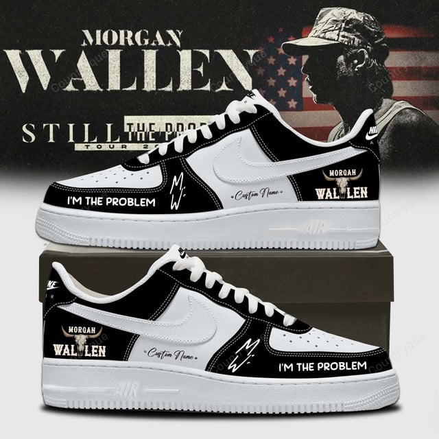 Custom Name - Morgan Wallen – Still The Problem Tour 2026 v7 AF1 Shoes