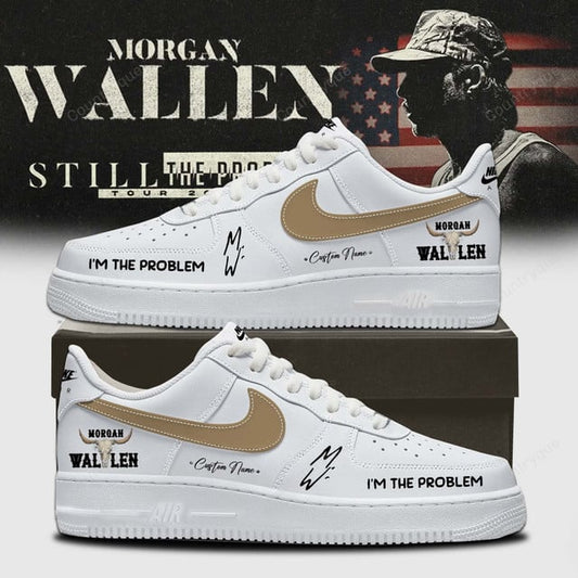 Custom Name - Morgan Wallen – Still The Problem Tour 2026 v9 AF1 Shoes
