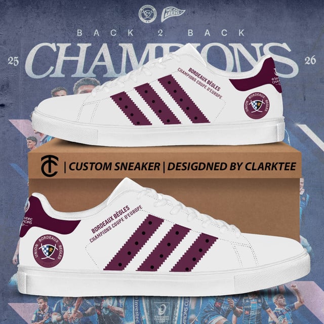 [Best Seller]Limited Edition Bordeaux Bègles Stan Smith BBSS1061