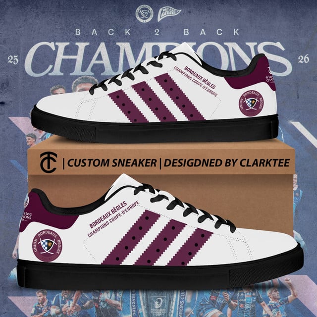 [Best Seller]Limited Edition Bordeaux Bègles Stan Smith BBSS1061