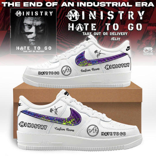 Ministry – Farewell Tour Hate to go Limited Edition H34 Shoes