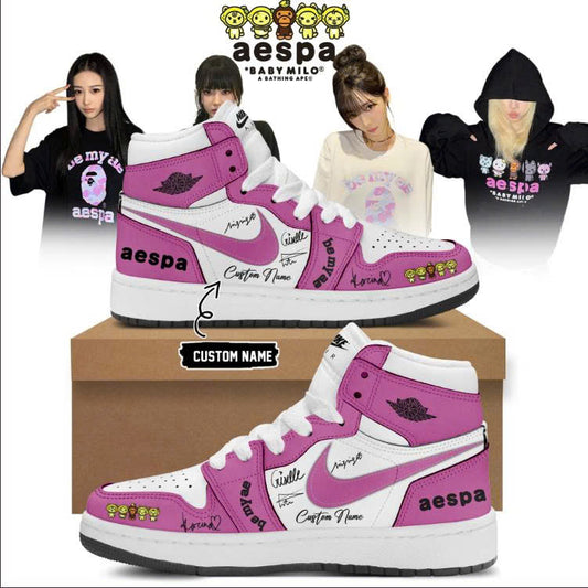 aespa x BAPE signed Shoes 23