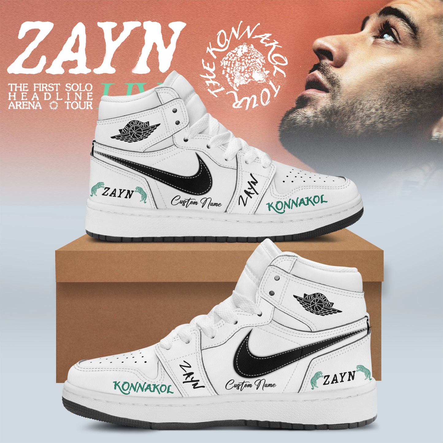 ,Zayn THE KONNAKOL TOUR signature Shoes 1