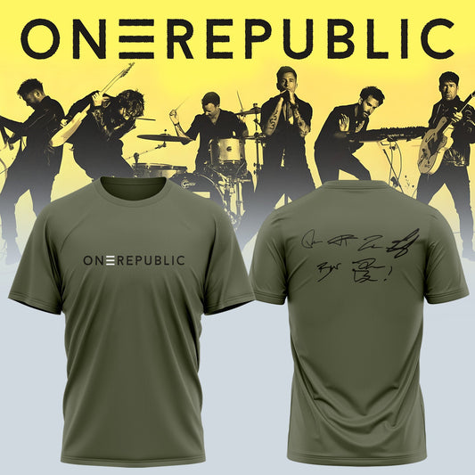 OneRepublic Official Tour TShirt