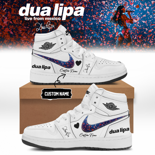 ,,.DUA LIPA “live from mexico” Limited Edition Signature – Shoes 3