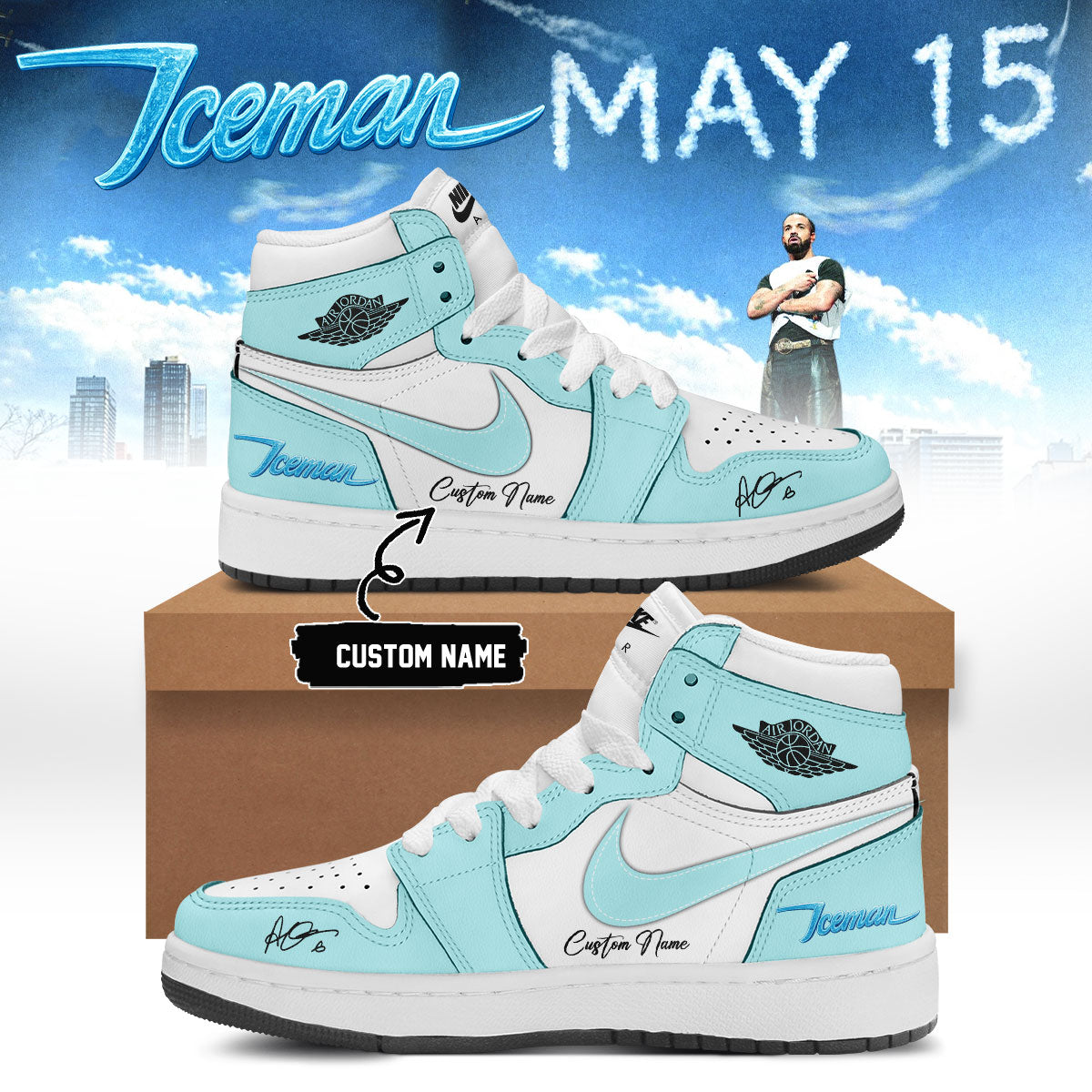 Drake Iceman Shoes 3