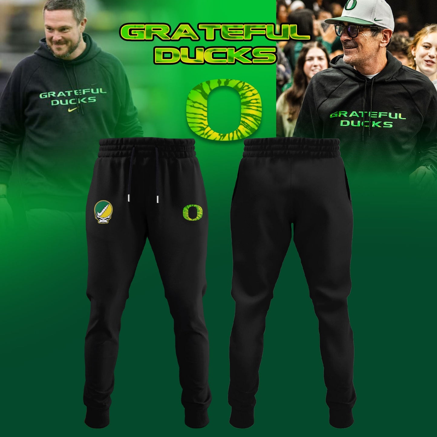 _Oregon Ducks x Grateful Dead 2025 Special Editions Hoodie