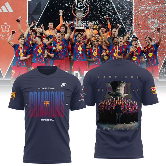 .FC Barcelona Campions Supercopa 2026 Limited Combo