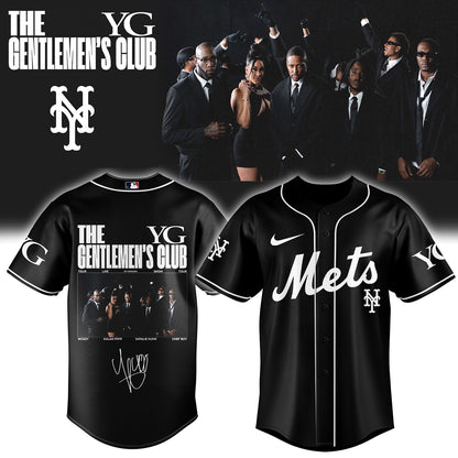 _Baseball US x YG – “The Gentlemen’s Club” . Limited Edition Signature Jersey