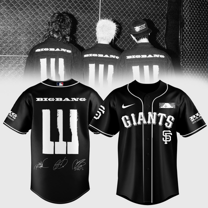 .Big Bang x Baseball Fullteam Jersey