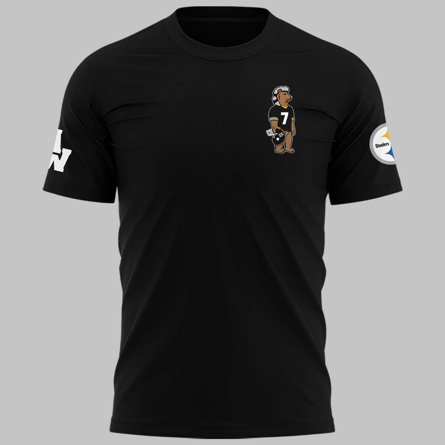 Limited Edition Morgan Wallen x Pittsburgh Steelers Black Tshirt 2026