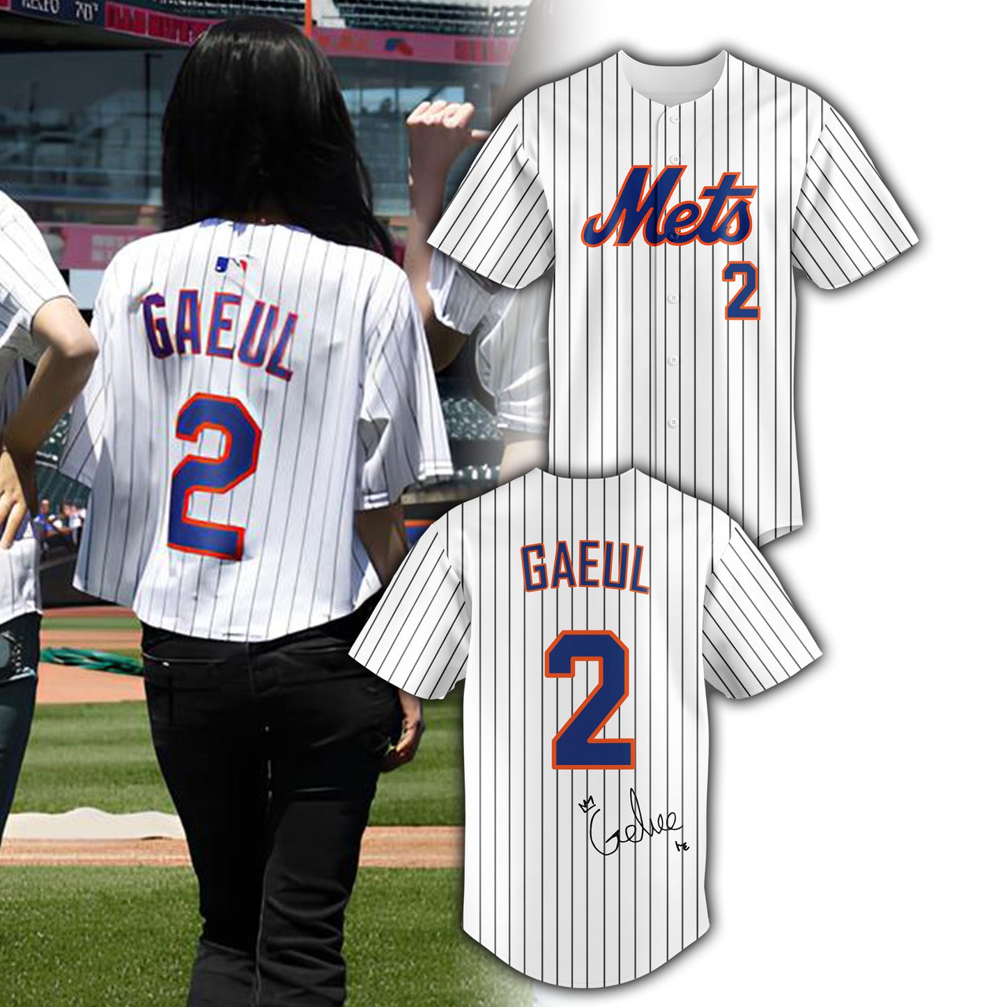 NYM Special IVE “Gaeul” 2026 Limited Edition Baseball Jersey