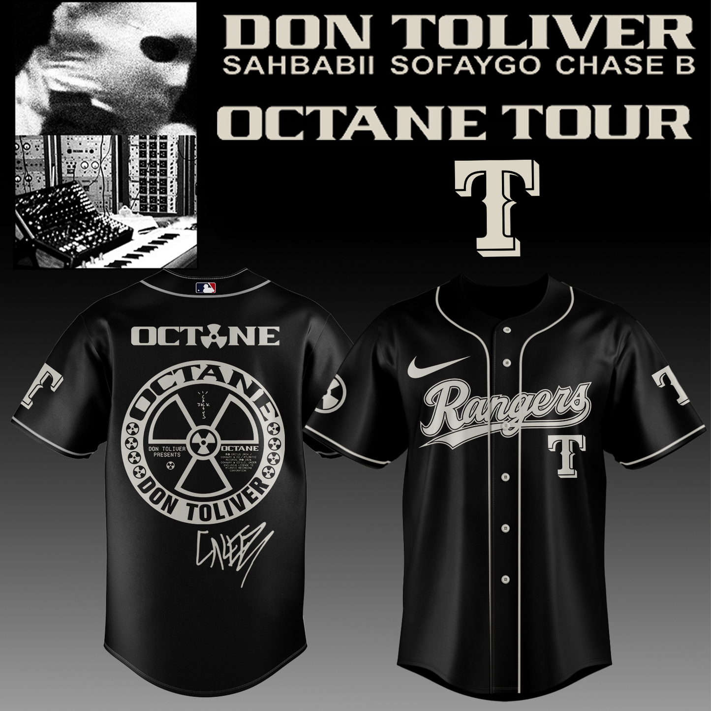 ..BASEBALL ALL TEAMS x Don Toliver Octane Tour Jersey