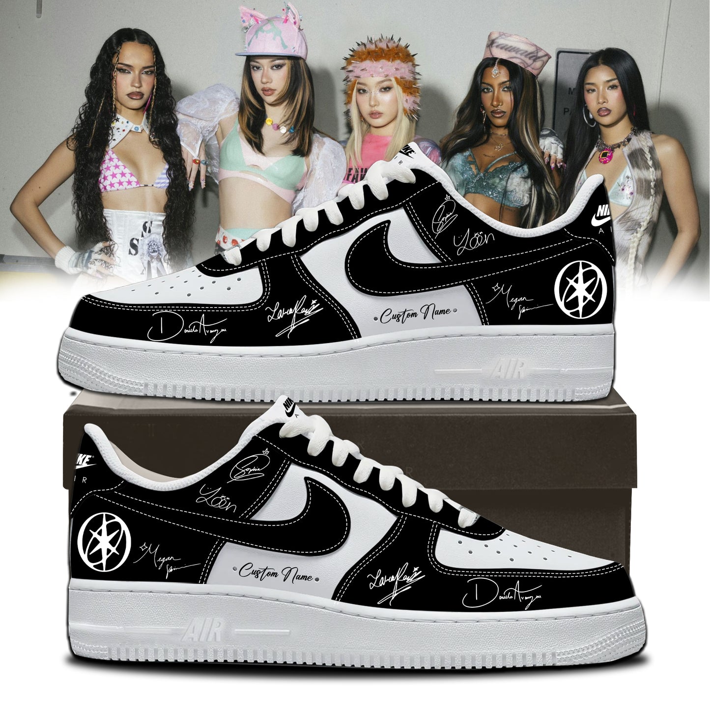 .KATSEYE Pinky Up Shoes 1