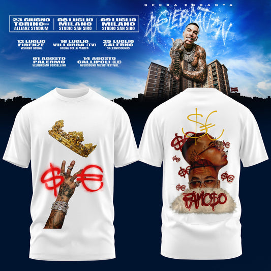 Sfera Ebbasta Tour 2026 Limited Tshirt