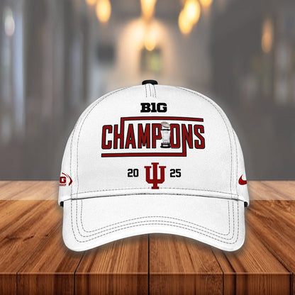 Indiana Hoosiers Football Big Ten Championship Combo Hoodie