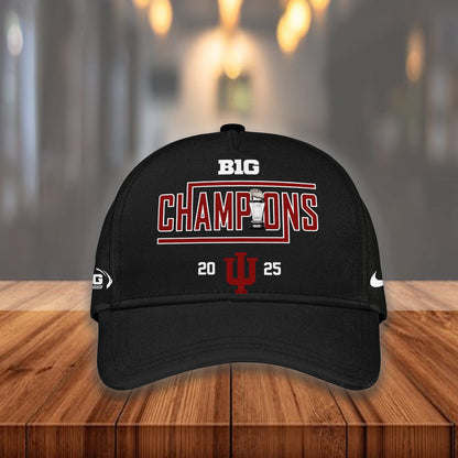 Indiana Hoosiers Football Big Ten Championship Combo Hoodie