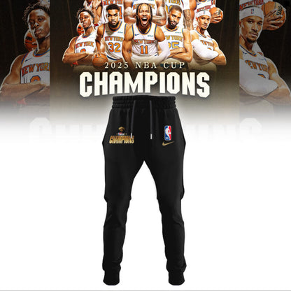 New York Knicks 2025 Cup Champions Hoodie Limited Edition