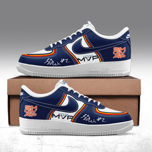 Limited Edition OKC Shai Gilgeous Back to Back 2026 MVP AF1 Sneakers