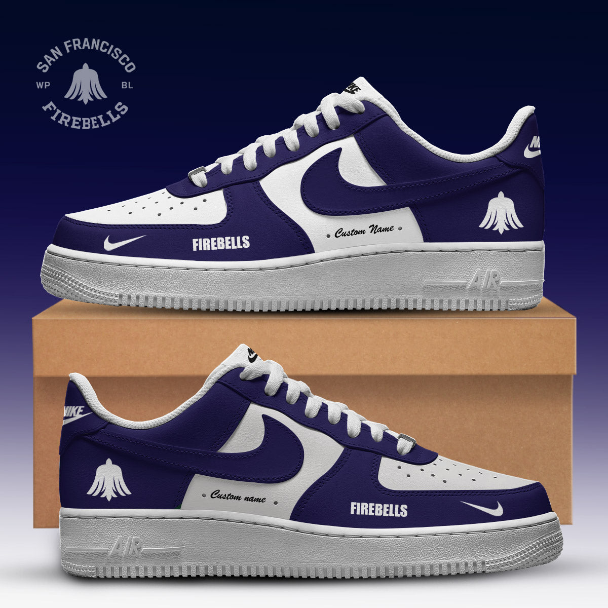 WPBL San Francisco Firebells Shoes Est.2026