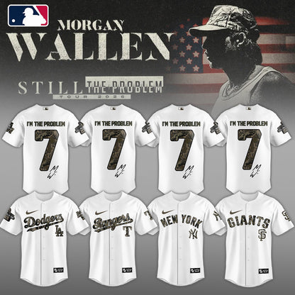 ALL TEAM x Morgan Wallen Still Problem Tour Jersey