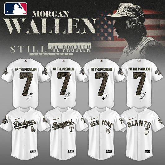 ALL TEAM x Morgan Wallen Still Problem Tour Jersey
