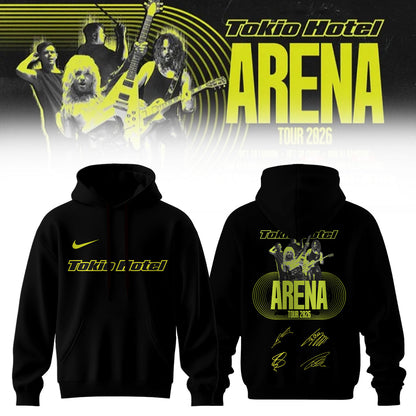 ,,.Tokio Hotel ”ARENA TOUR 2026” Limited Edition Signature – Hoodie