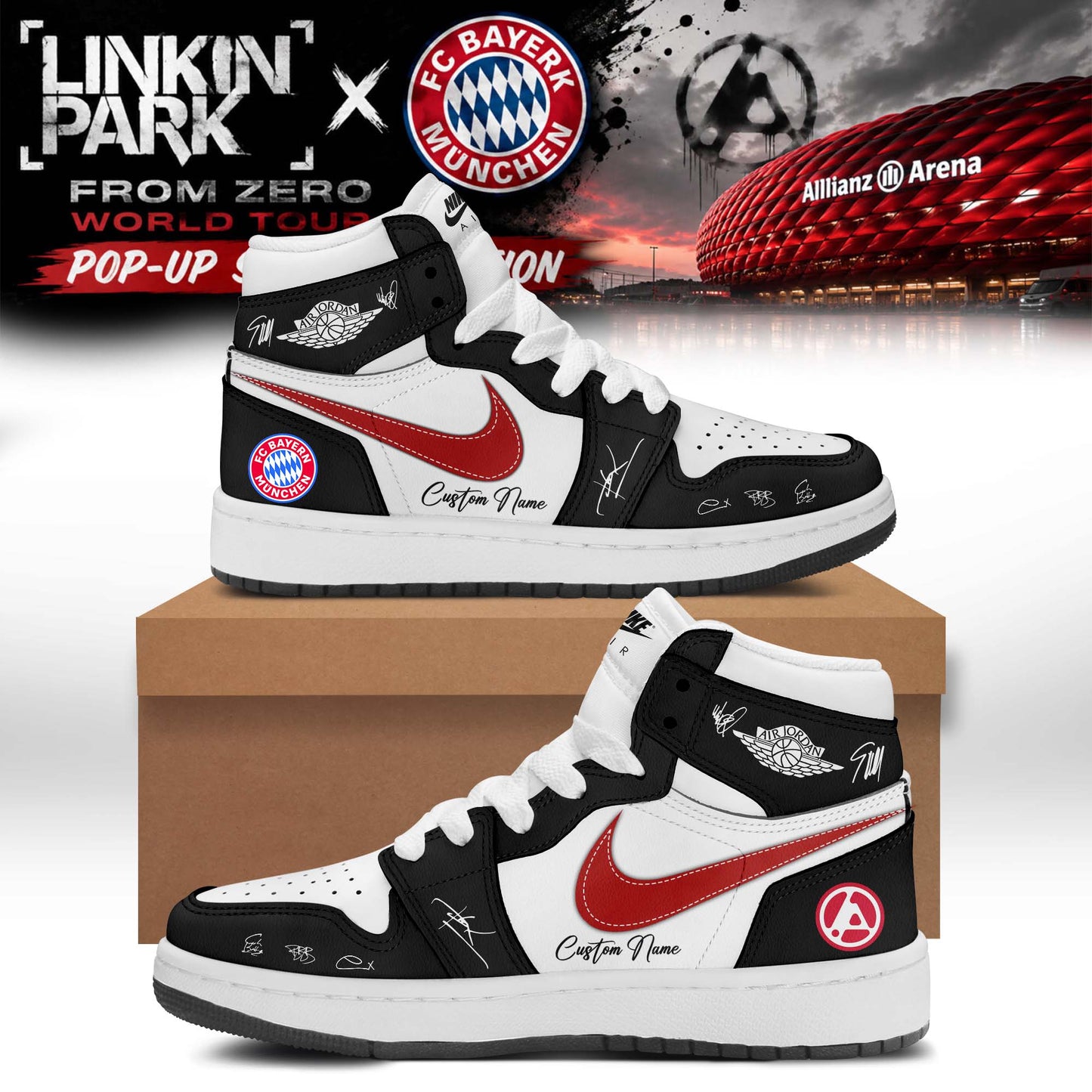 Linkin Park x FC Bayern München Shoes 14