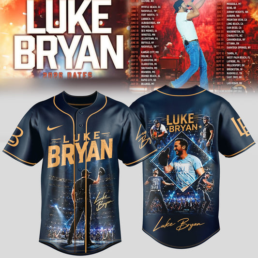 _LUKE BRYAN 2026 TOUR MERCH – COUNTRY NIGHTS JERSEY