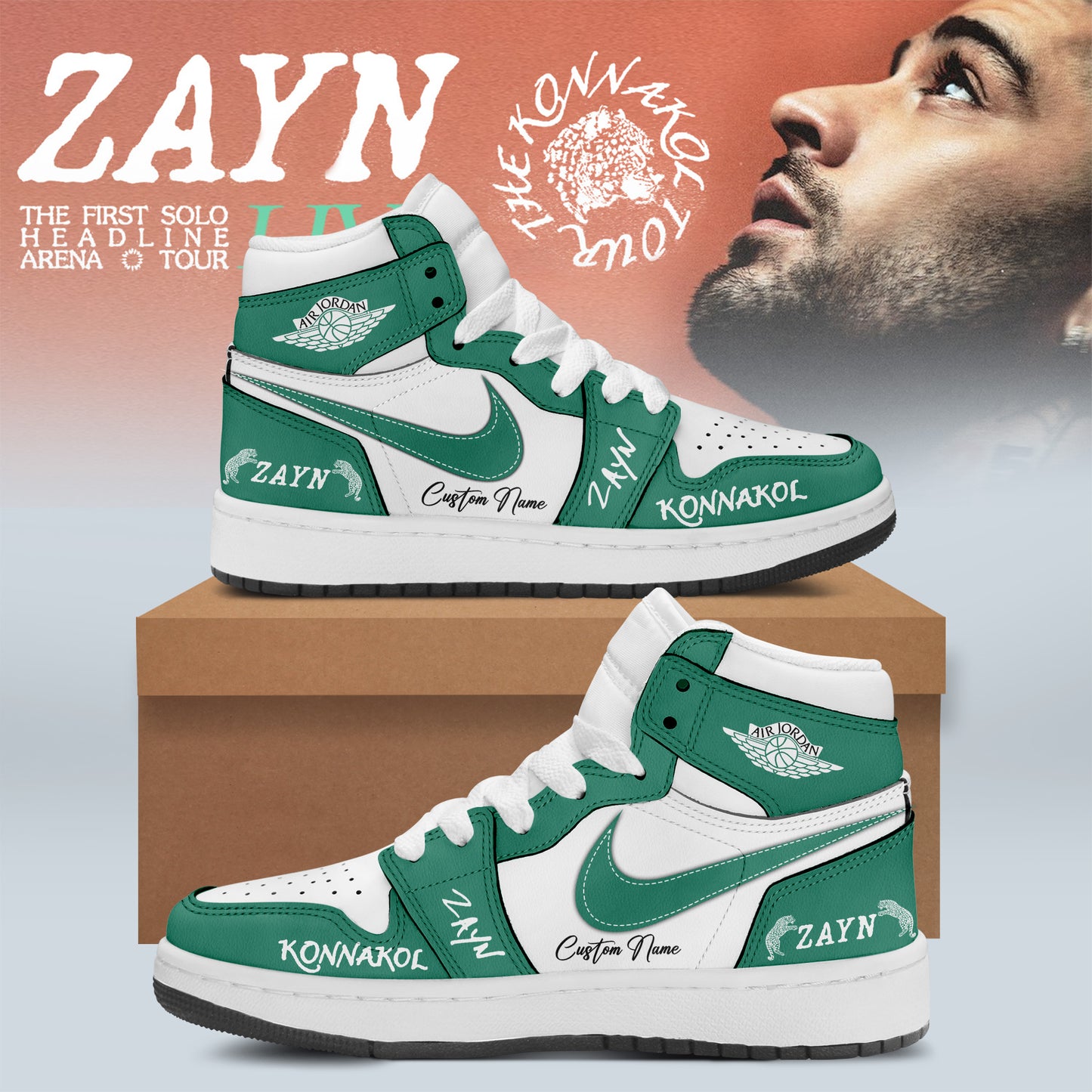 ,Zayn THE KONNAKOL TOUR signature Shoes 1