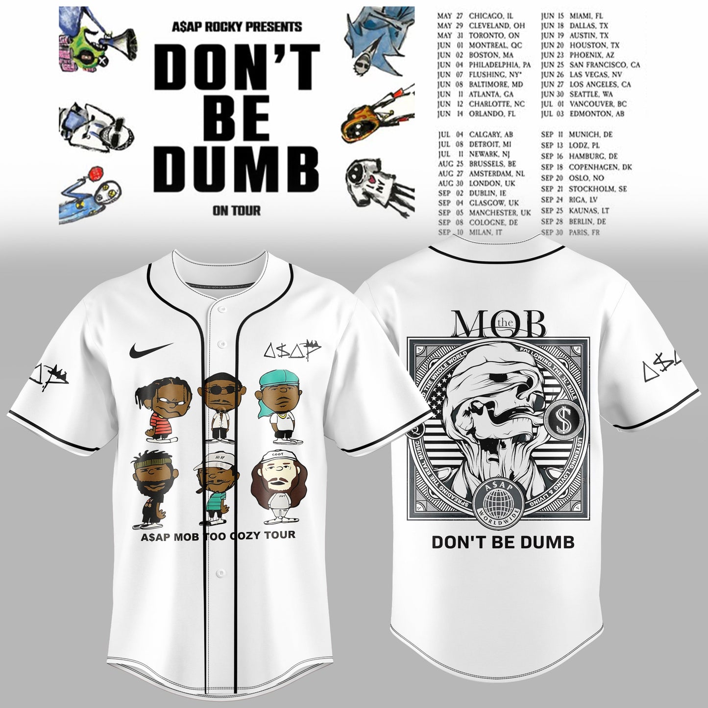 _ASAP ROCKY “DON’T BE DUMB” COLLECTION JERSEY