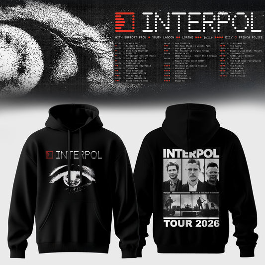 INTERPOL NORTH AMERICA TOUR 2026 Hoodie