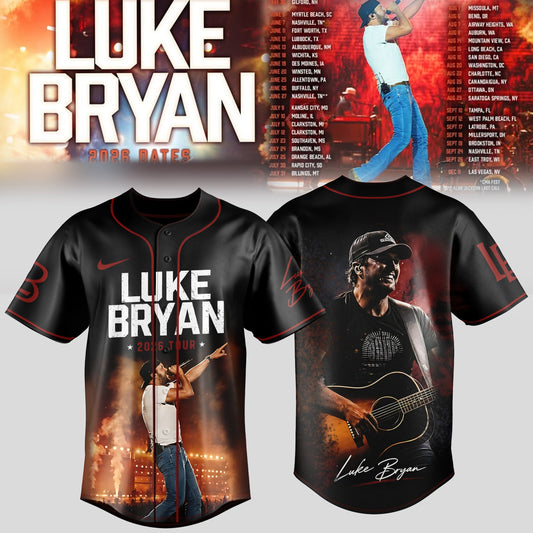_LUKE BRYAN 2026 TOUR MERCH – COUNTRY NIGHTS JERSEY