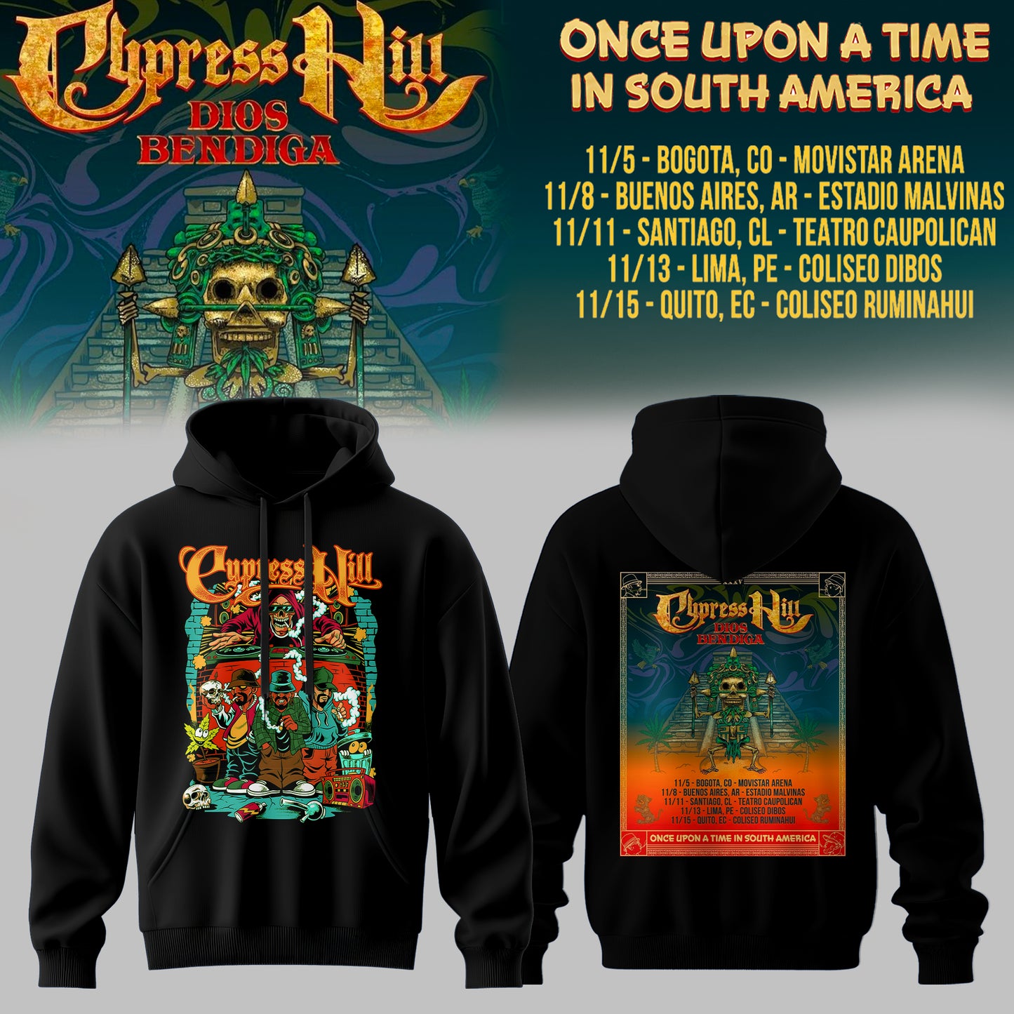 CYPRESS HILL – ONCE UPON A TIME HOODIE
