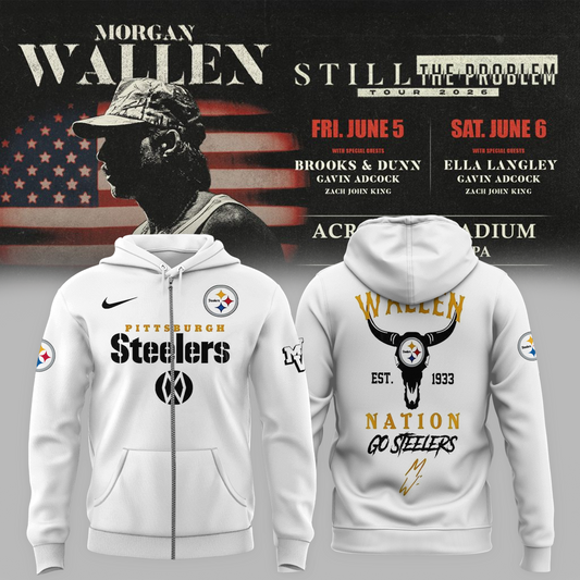 🔥 MW x Pittsburgh Stadium Tour 2026 Limited Edition Zip Hoodie