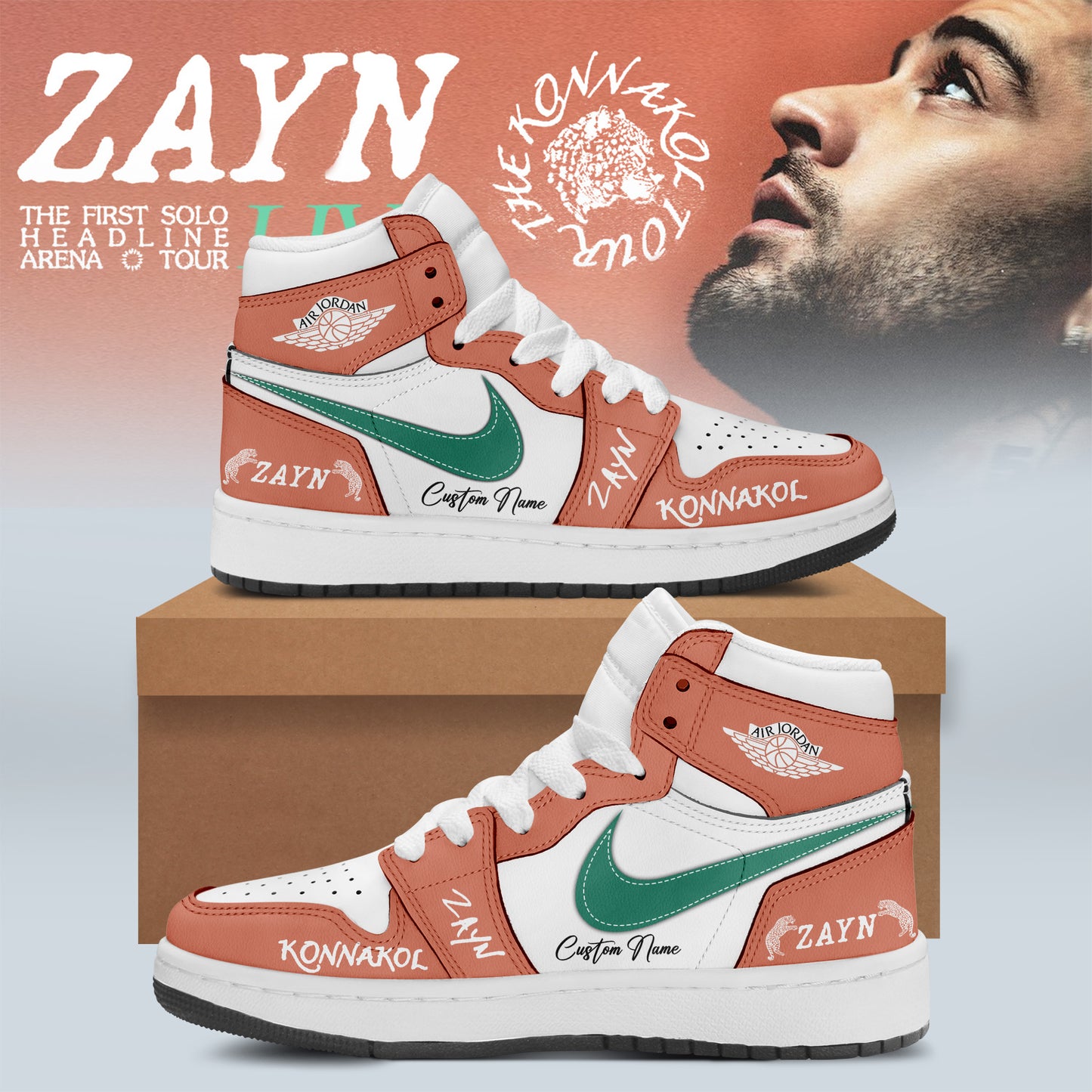 ,Zayn THE KONNAKOL TOUR signature Shoes 1