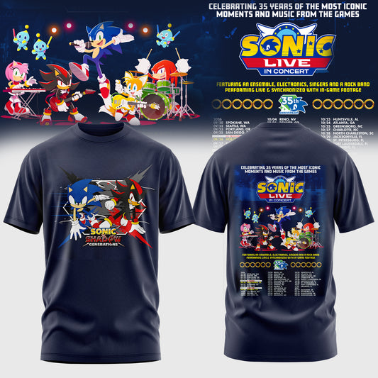 Sonic Live In Concert 2026 Limited Luxury Tshirt Are Here
